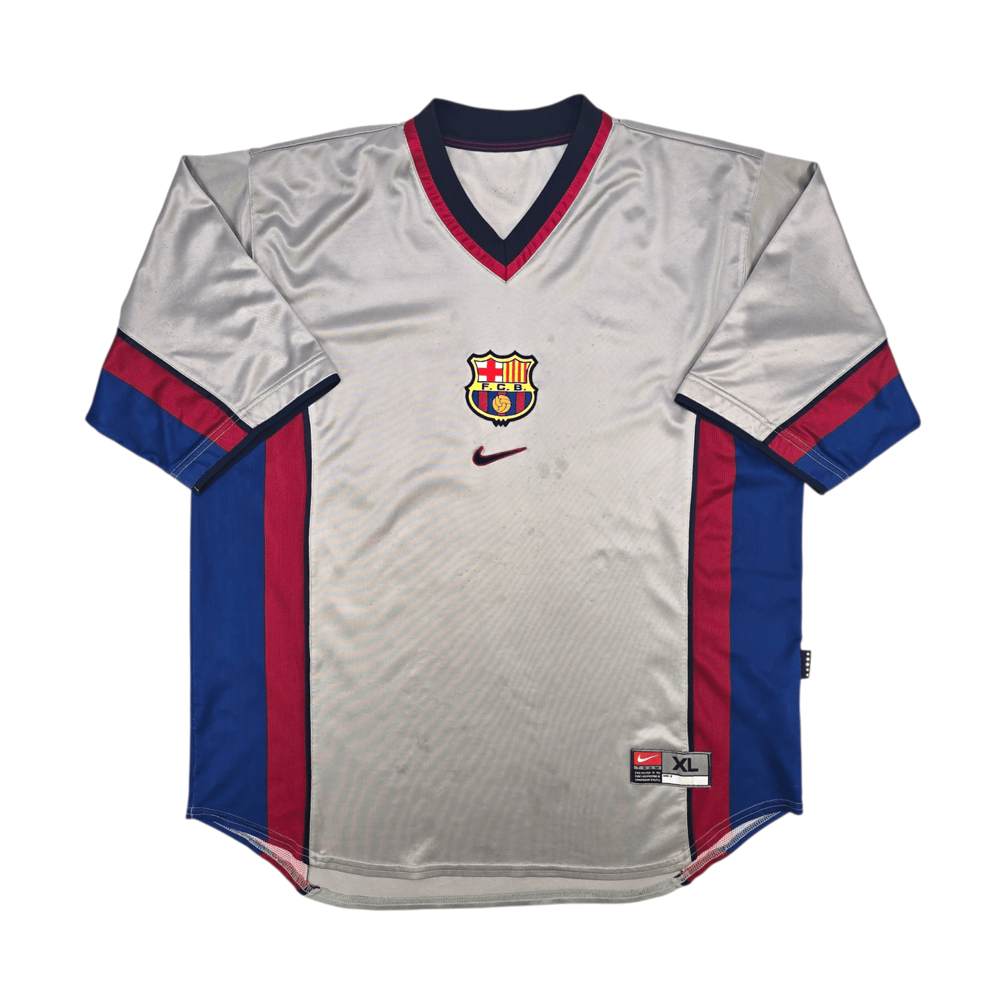 1999/01 Barcelona Away Football Shirt (XL) Nike