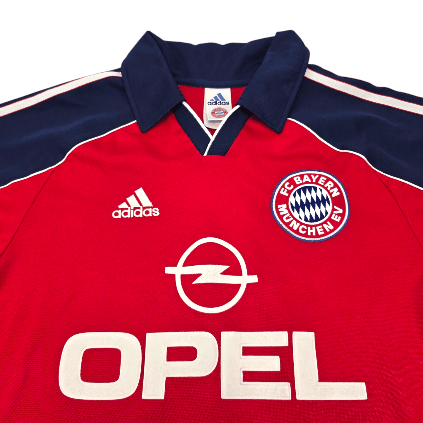 1999/01 Bayern Munich Home Football Shirt (S) Adidas #10 Matthaus