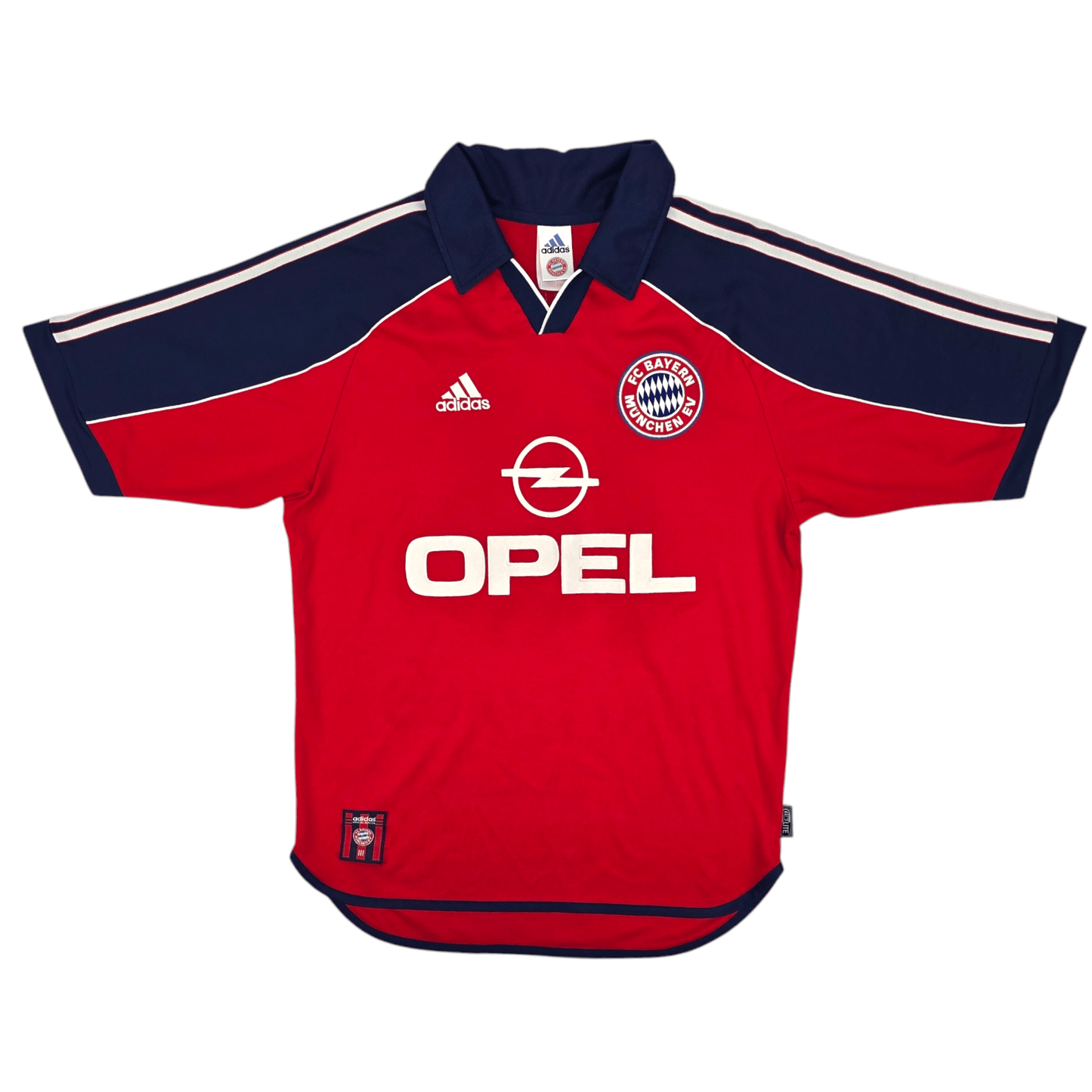 1999/01 Bayern Munich Home Football Shirt (S) Adidas #10 Matthaus