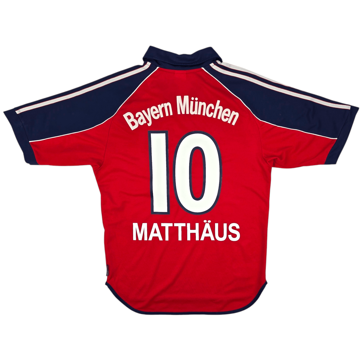 1999/01 Bayern Munich Home Football Shirt (S) Adidas #10 Matthaus