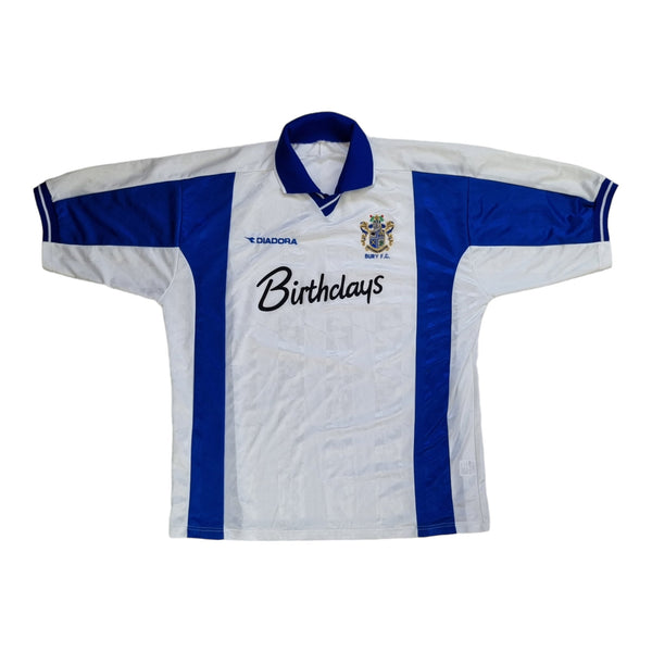1999/01 Bury Home Football Shirt (L) Diadora