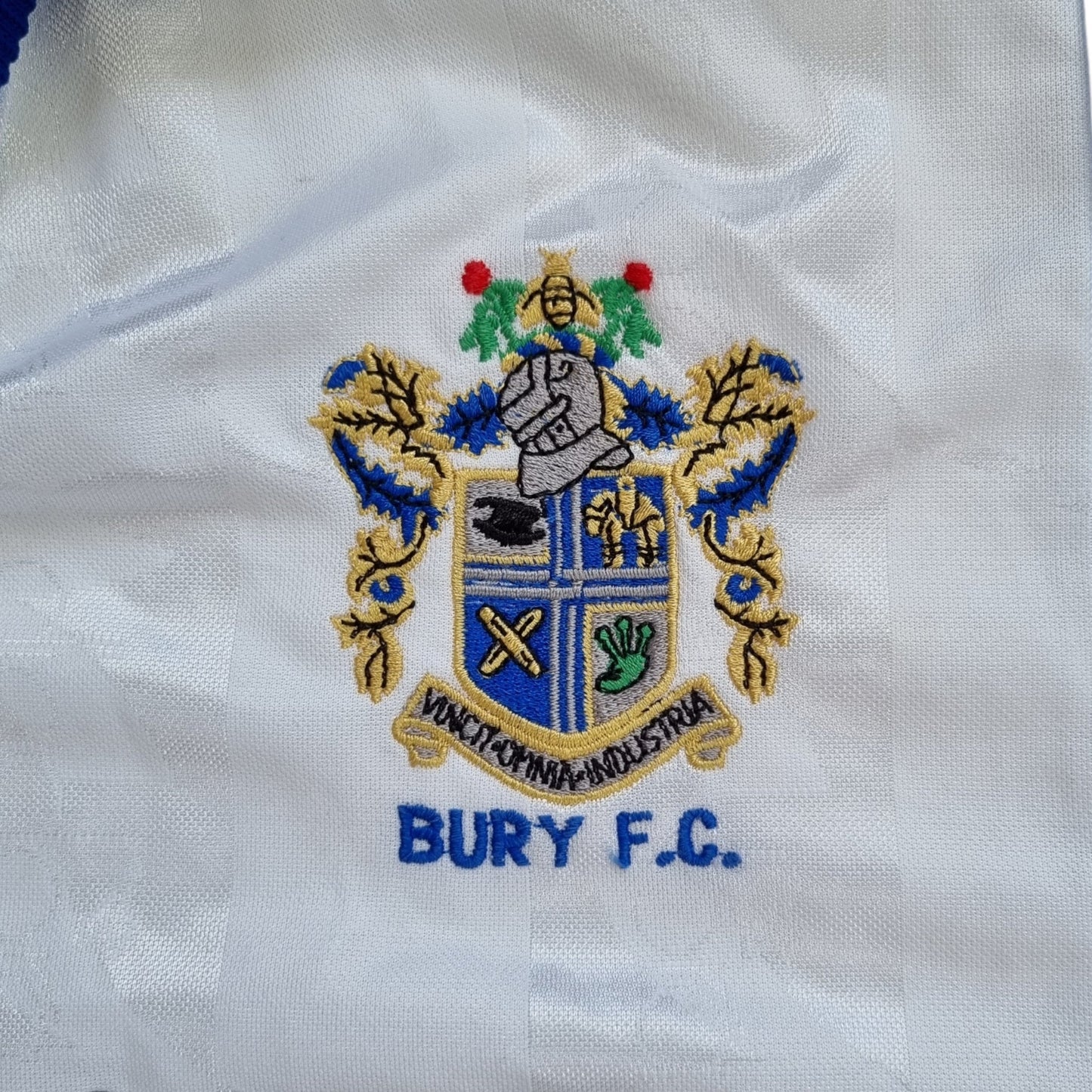 1999/01 Bury Home Football Shirt (L) Diadora