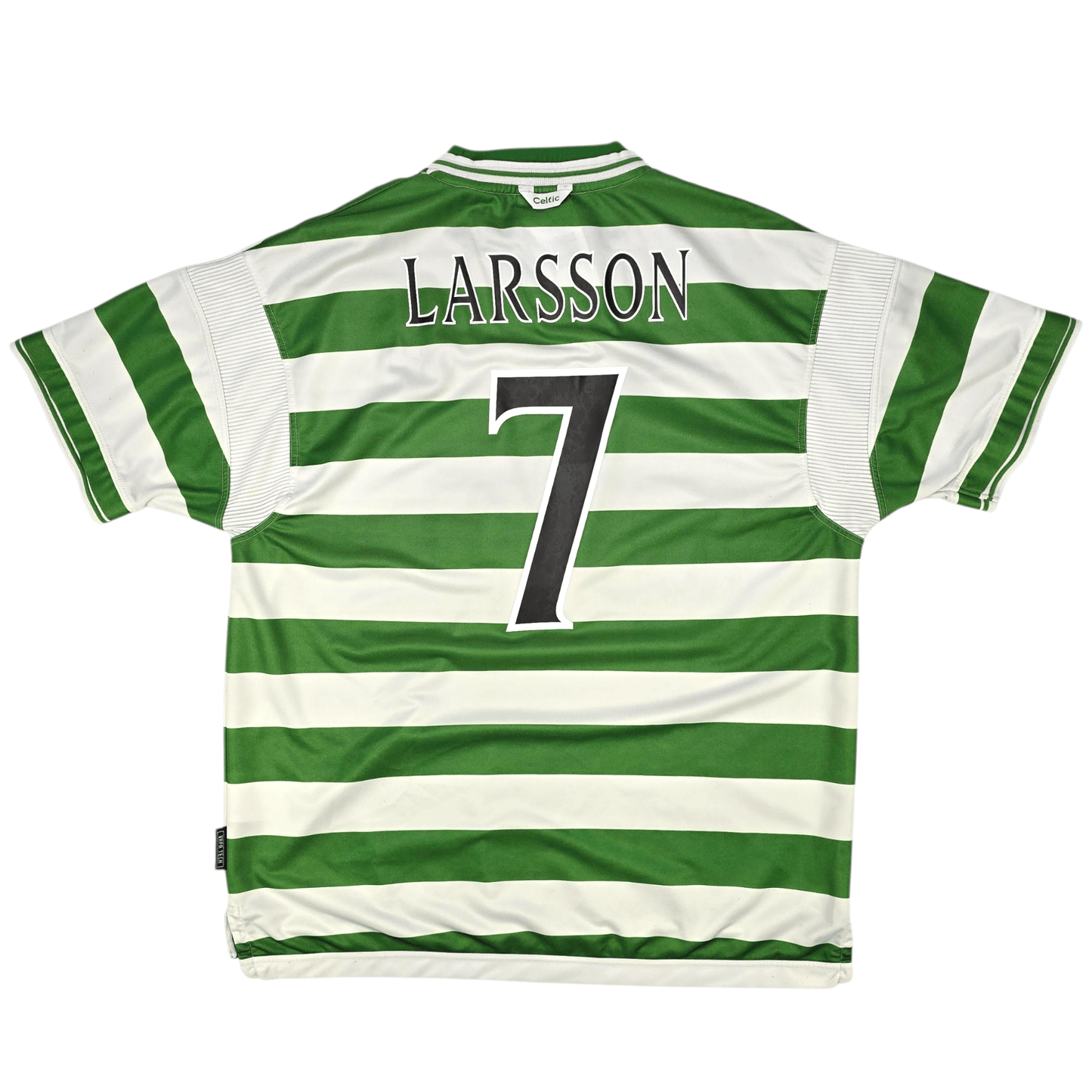 1999/01 Celtic Home Football Shirt (2XL) Umbro #7 Larsson