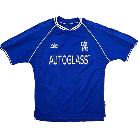 1999/01 Chelsea Home Football Shirt (M) Umbro