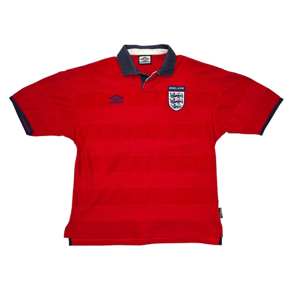 1999/01 England Away Football Shirt (L) Umbro