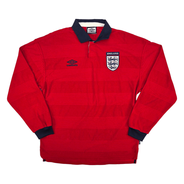 1999/01 England Away Football Shirt (M) Umbro