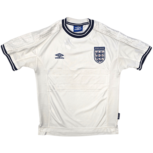 1999/01 England Home Football Shirt (M) Umbro