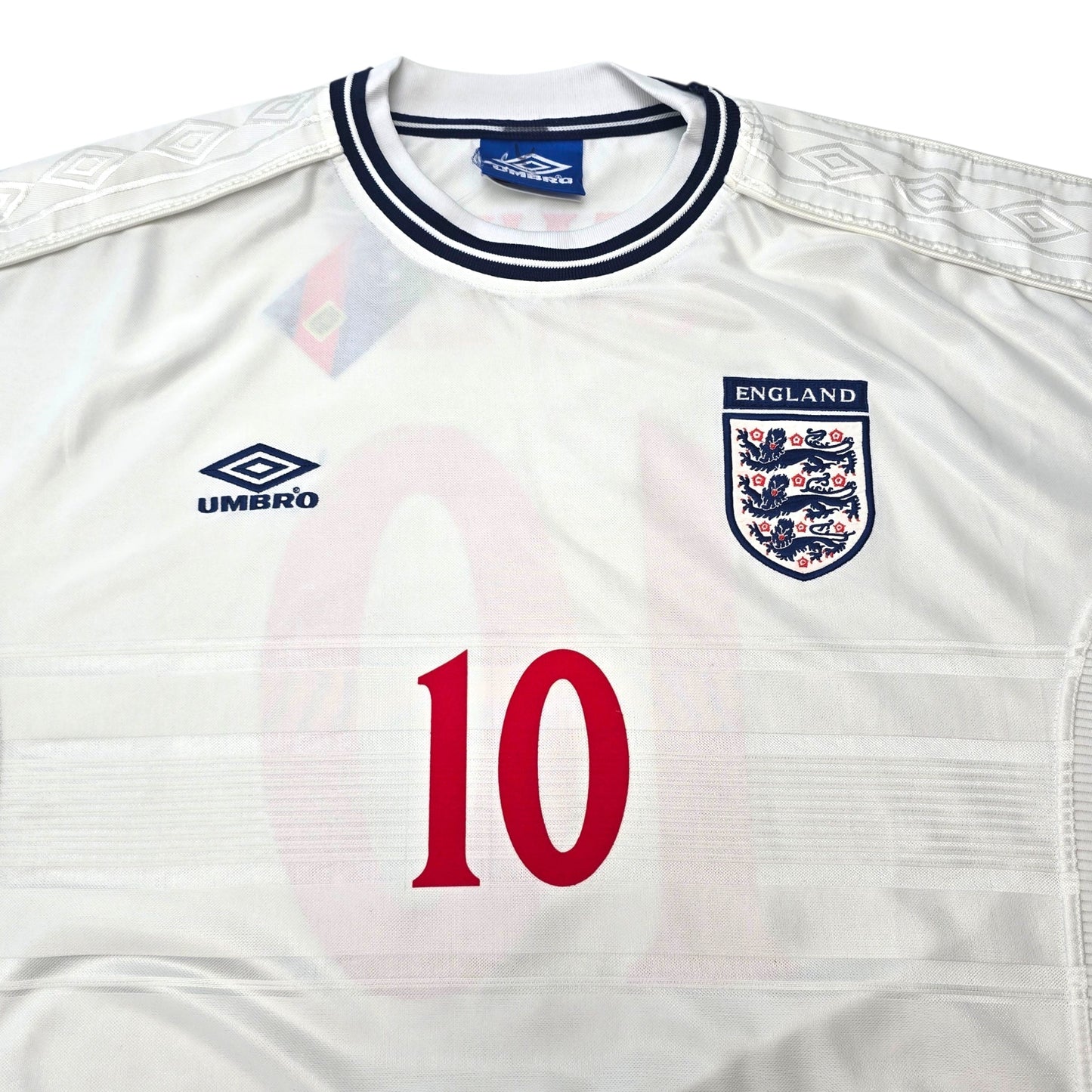 1999/01 England Home Football Shirt (XL) Umbro #10 Owen