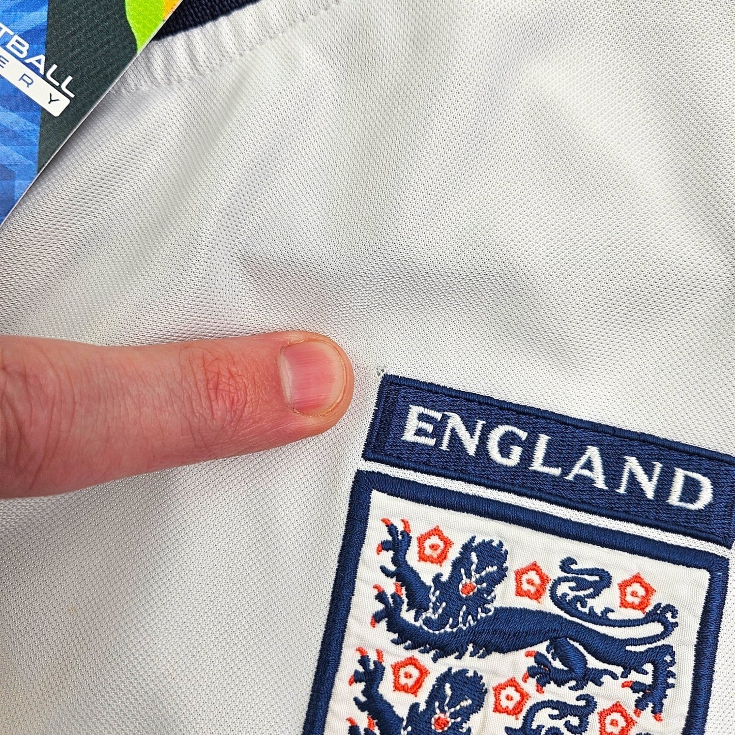 1999/01 England Home Football Shirt (XL) Umbro