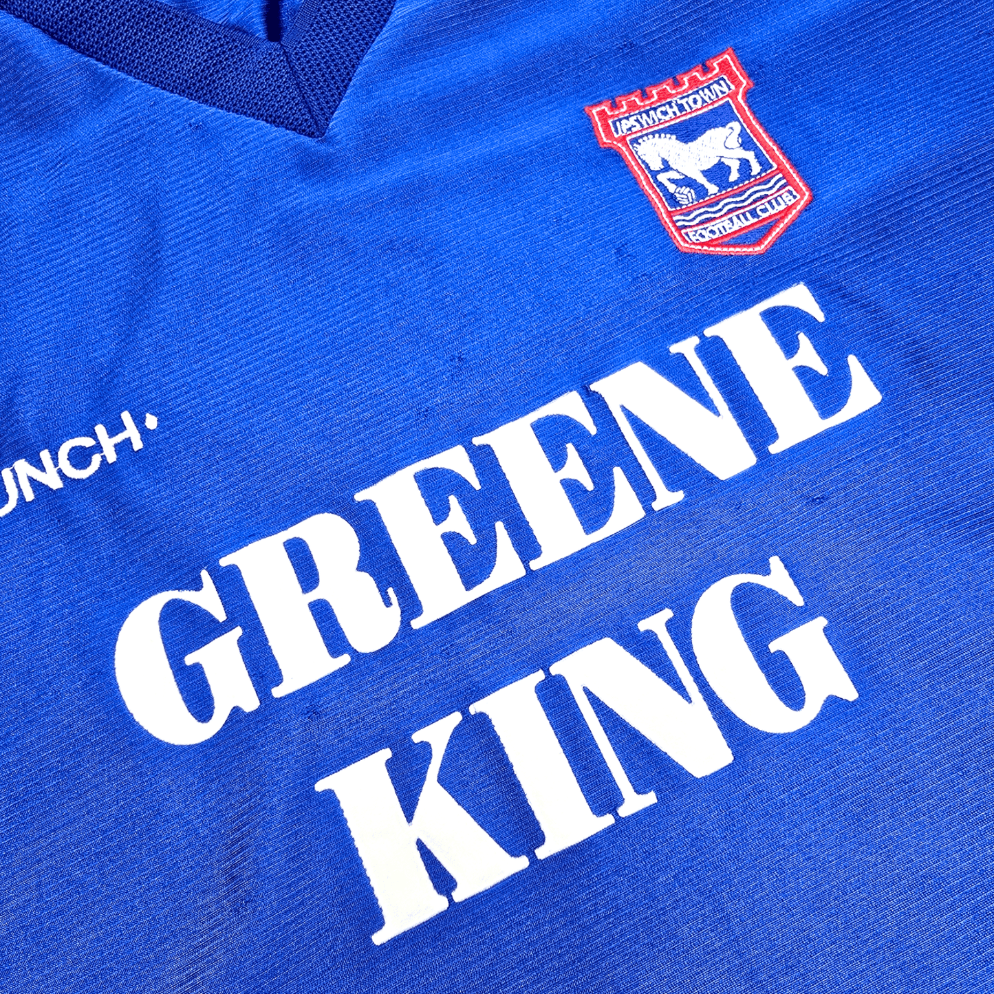 1999/01 Ipswich Town Home Football Shirt (L) Punch