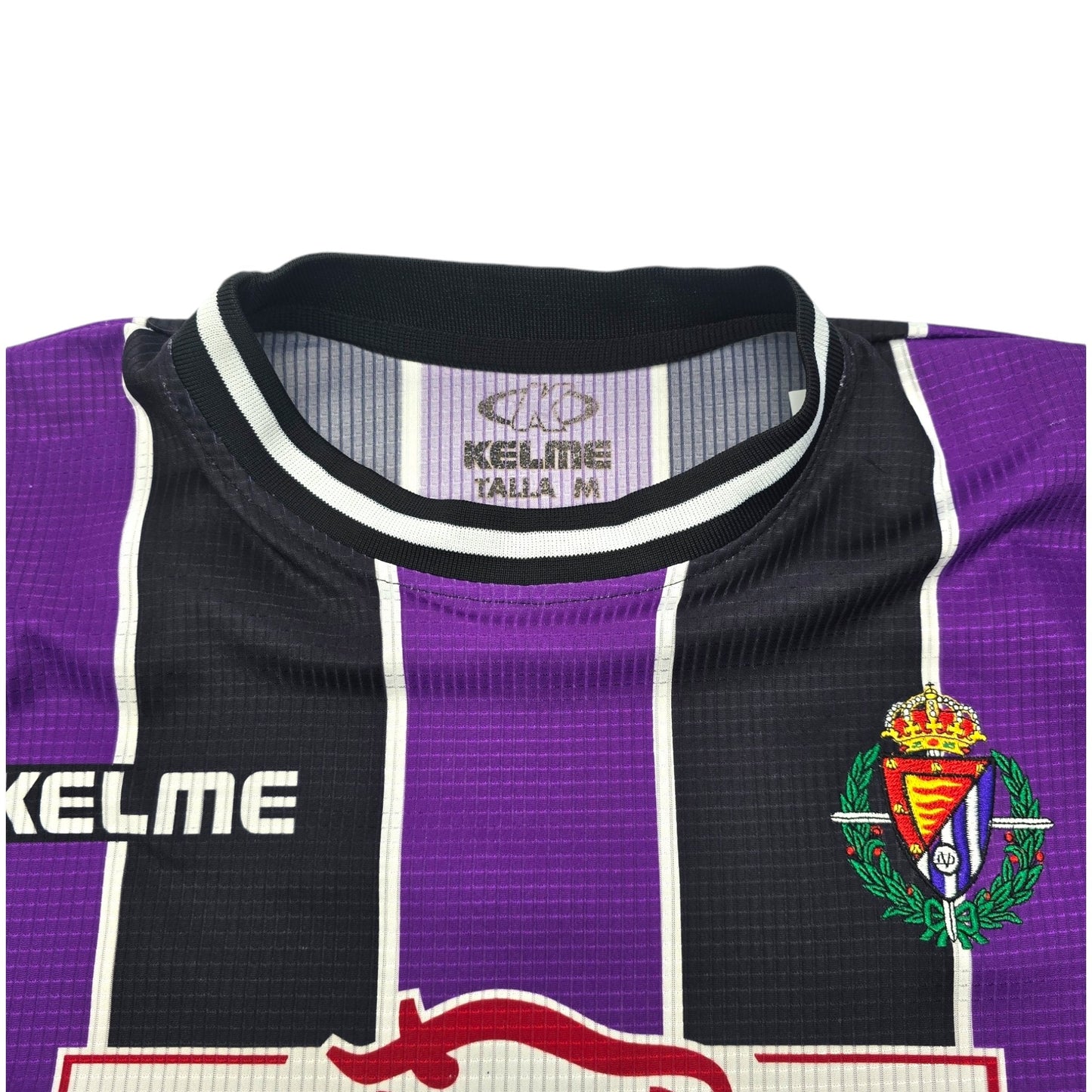1999/01 Real Valladolid Away Football Shirt (M) Kelme