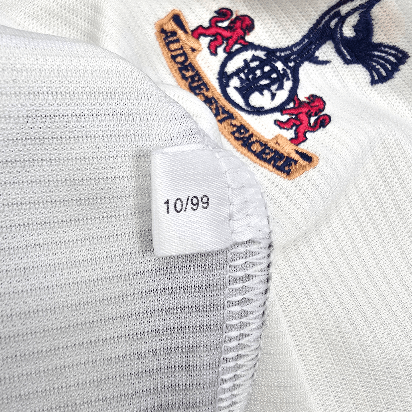 1999/01 Tottenham Hotspur Home Football Shirt (L) Adidas