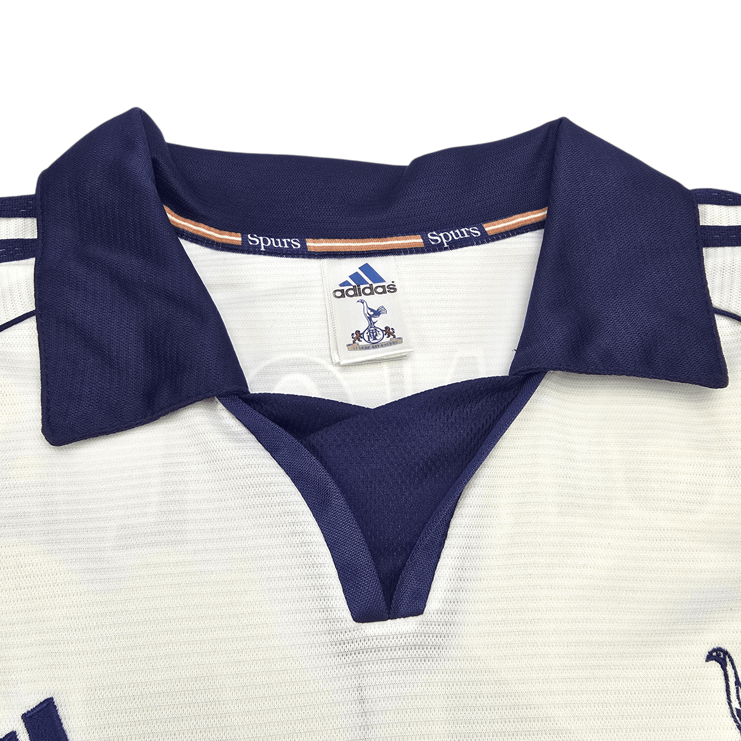 1999/01 Tottenham Hotspur Home Football Shirt (XL) Adidas #14 Ginola