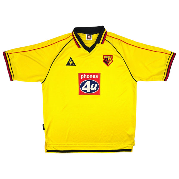 1999/01 Watford Home Football Shirt (XL) Le Coq Sportif