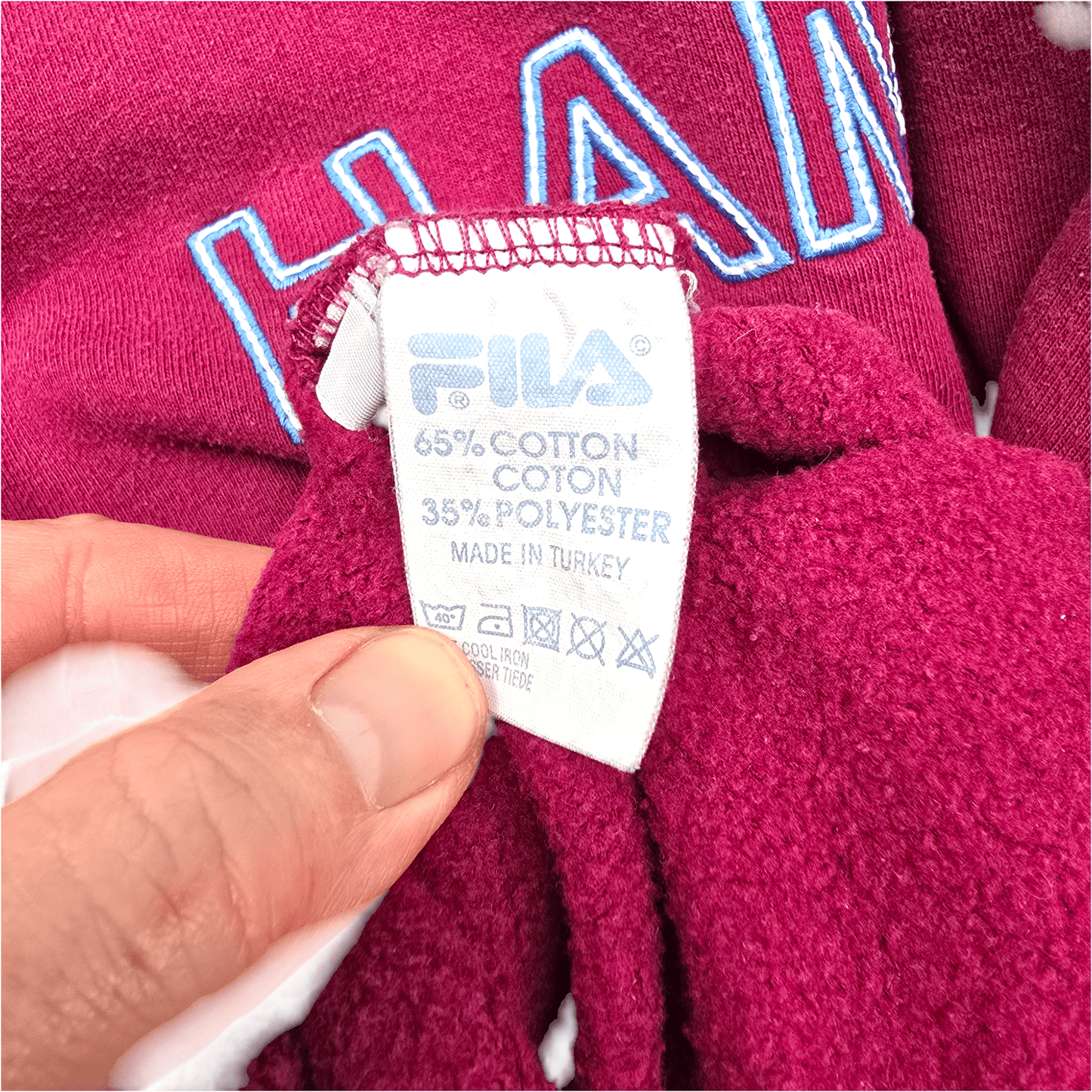 1999/01 West Ham Sweatshirt (XL) FILA