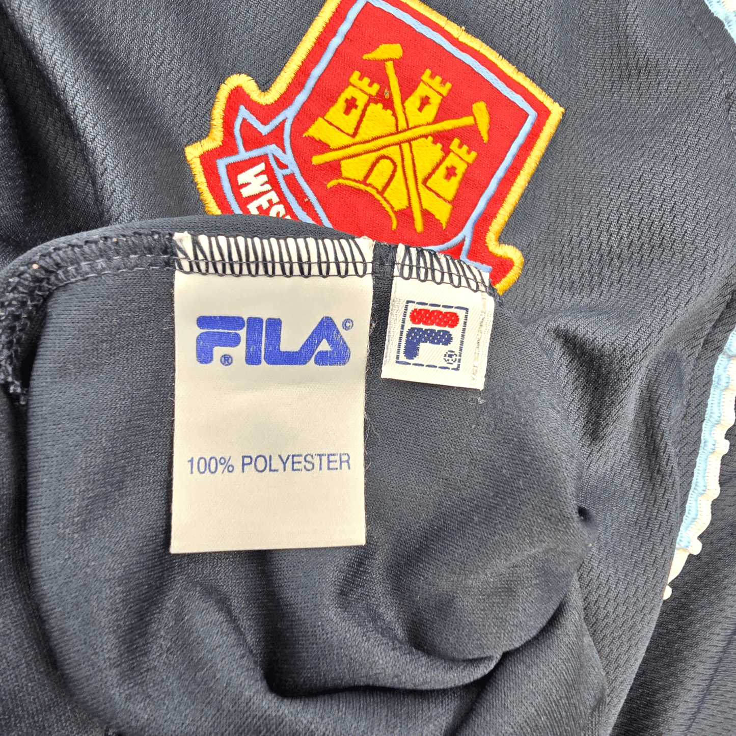 1999/01 West Ham United Third Football Shirt (XL) FILA #10 Di Canio