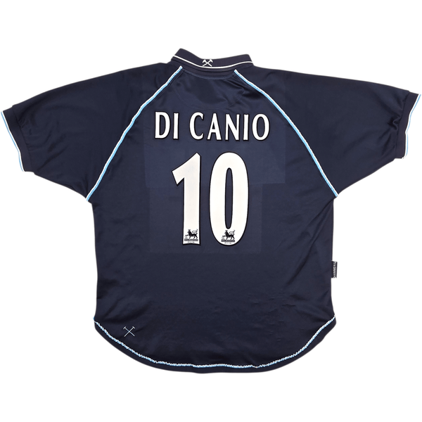 1999/01 West Ham United Third Football Shirt (XL) FILA #10 Di Canio