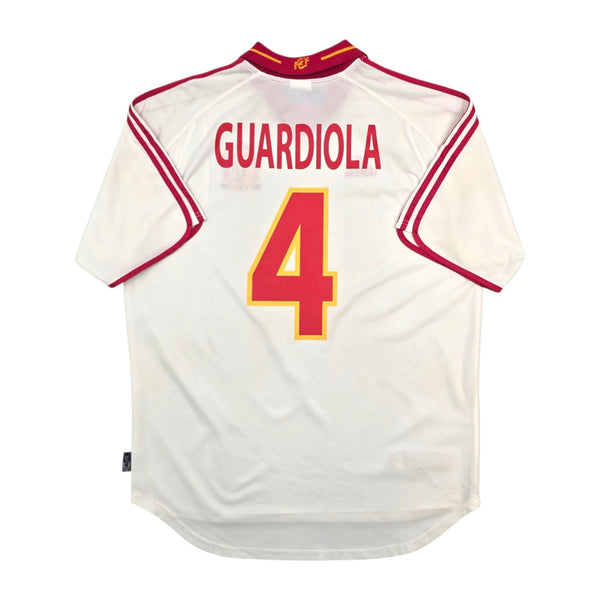 1999/02 Spain Third Football Shirt (L) Adidas #4 Guardiola