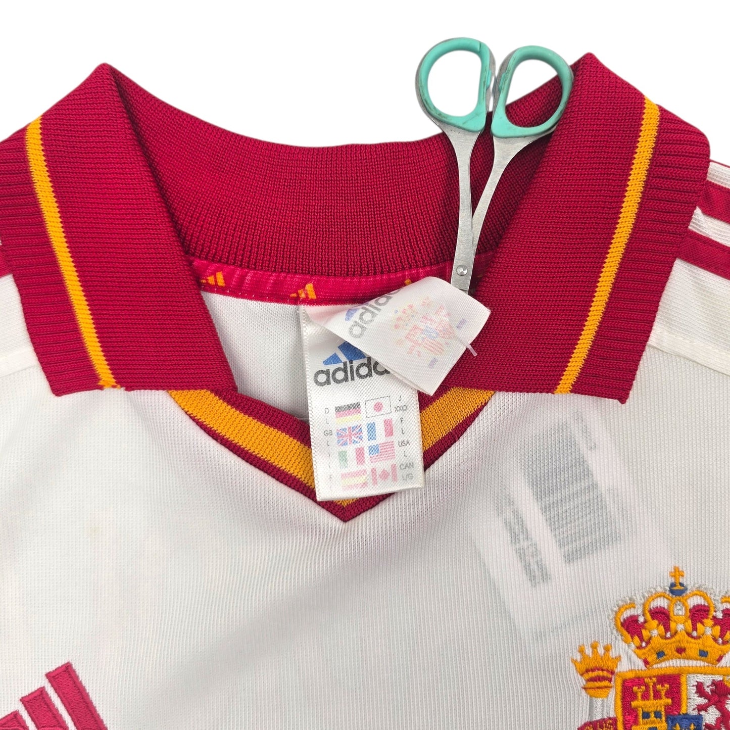 1999/02 Spain Third Football Shirt (L) Adidas #4 Guardiola