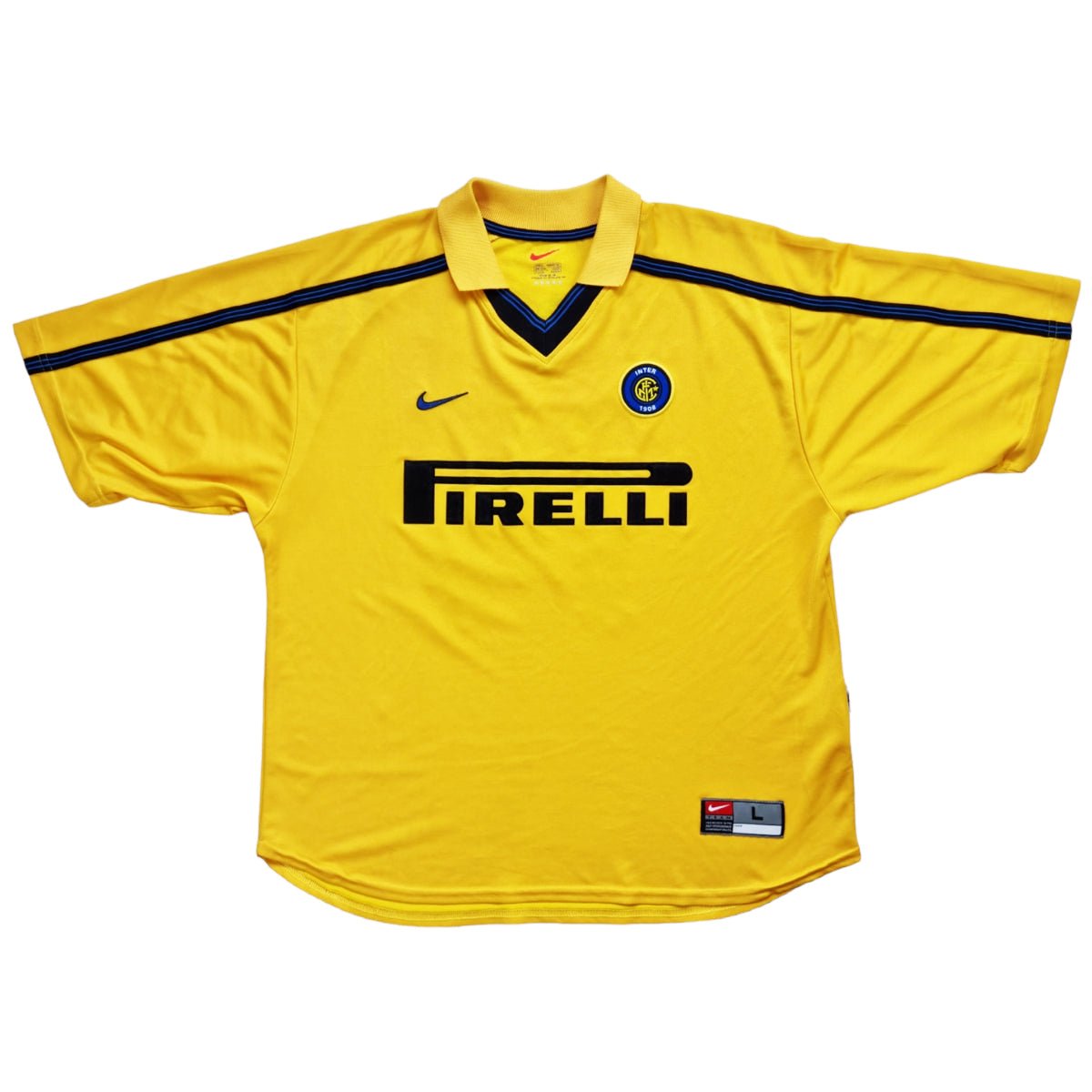 1999/2000 Inter Milan Third Football Shirt (L) Nike #14 Seedorf