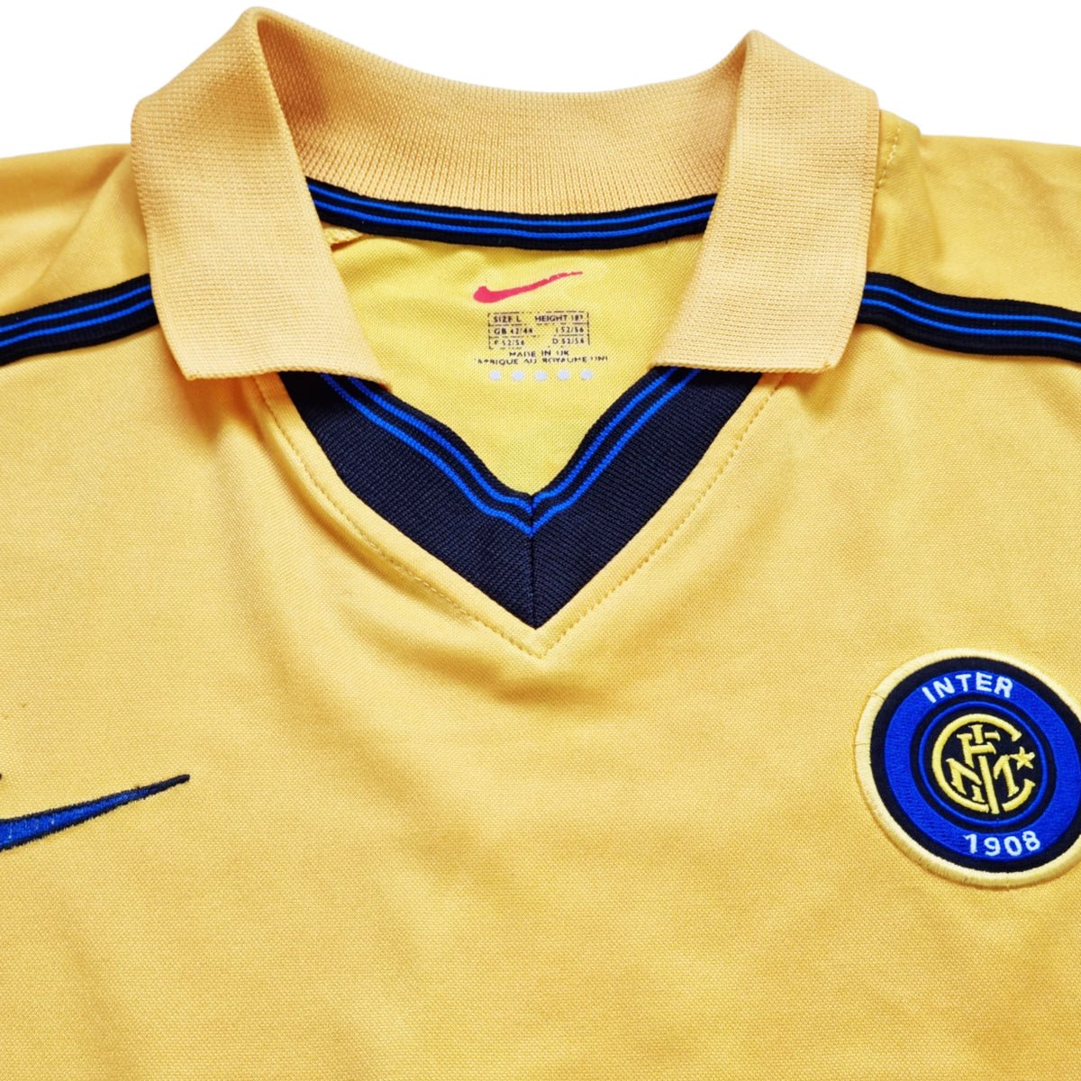 1999/2000 Inter Milan Third Football Shirt (L) Nike #14 Seedorf