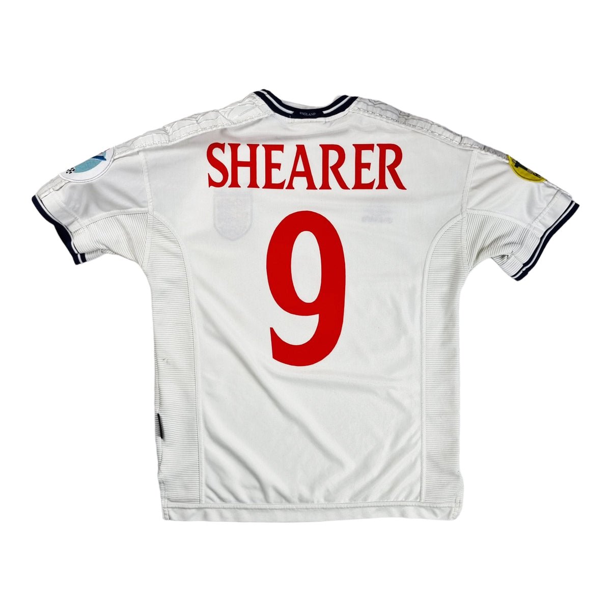 1999/2001 England Home (M) Umbro #9 Shearer