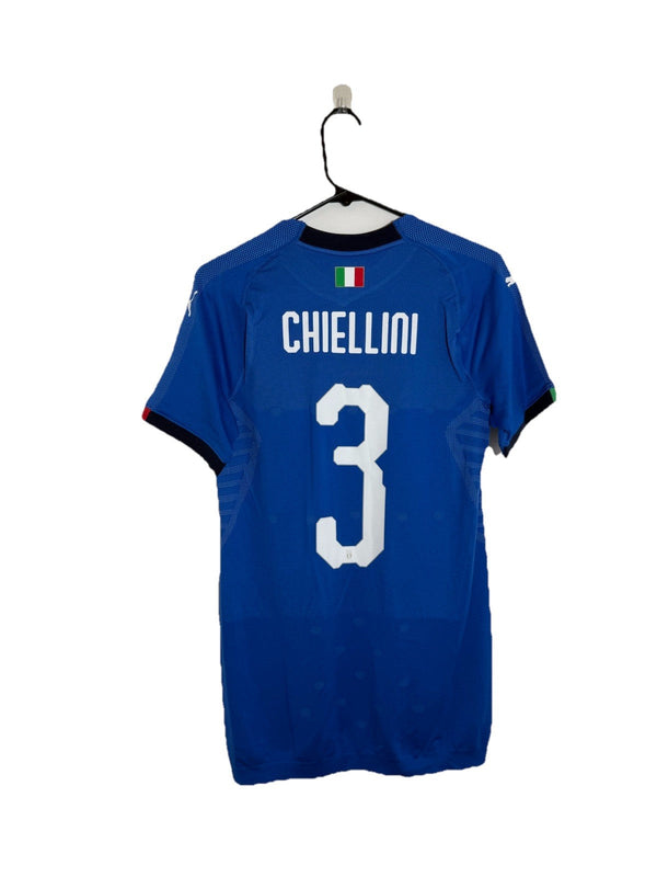 Italy Chiellini #3 2018 Home Large Football Shirt Puma BNWT 752265-01