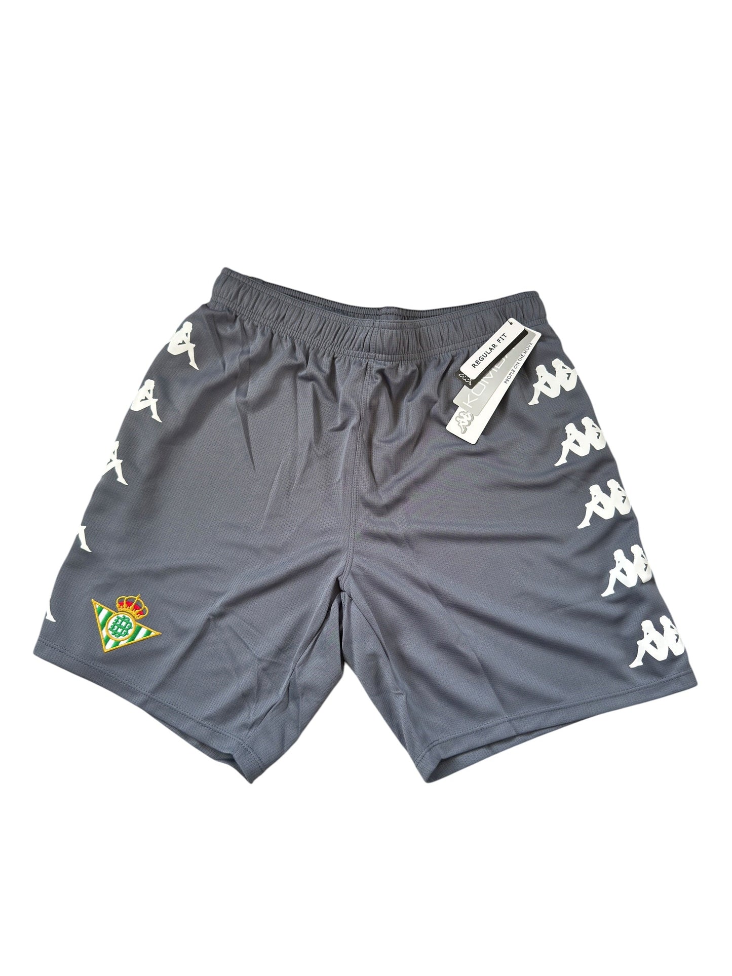 Real Betis 2020-21 Kappa Kombat Shorts - Size L - BNWT