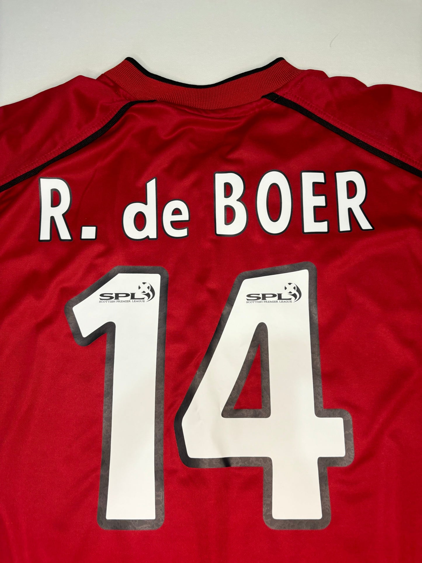 Rangers Third Shirt 2000/01 (L) R de Boer 14