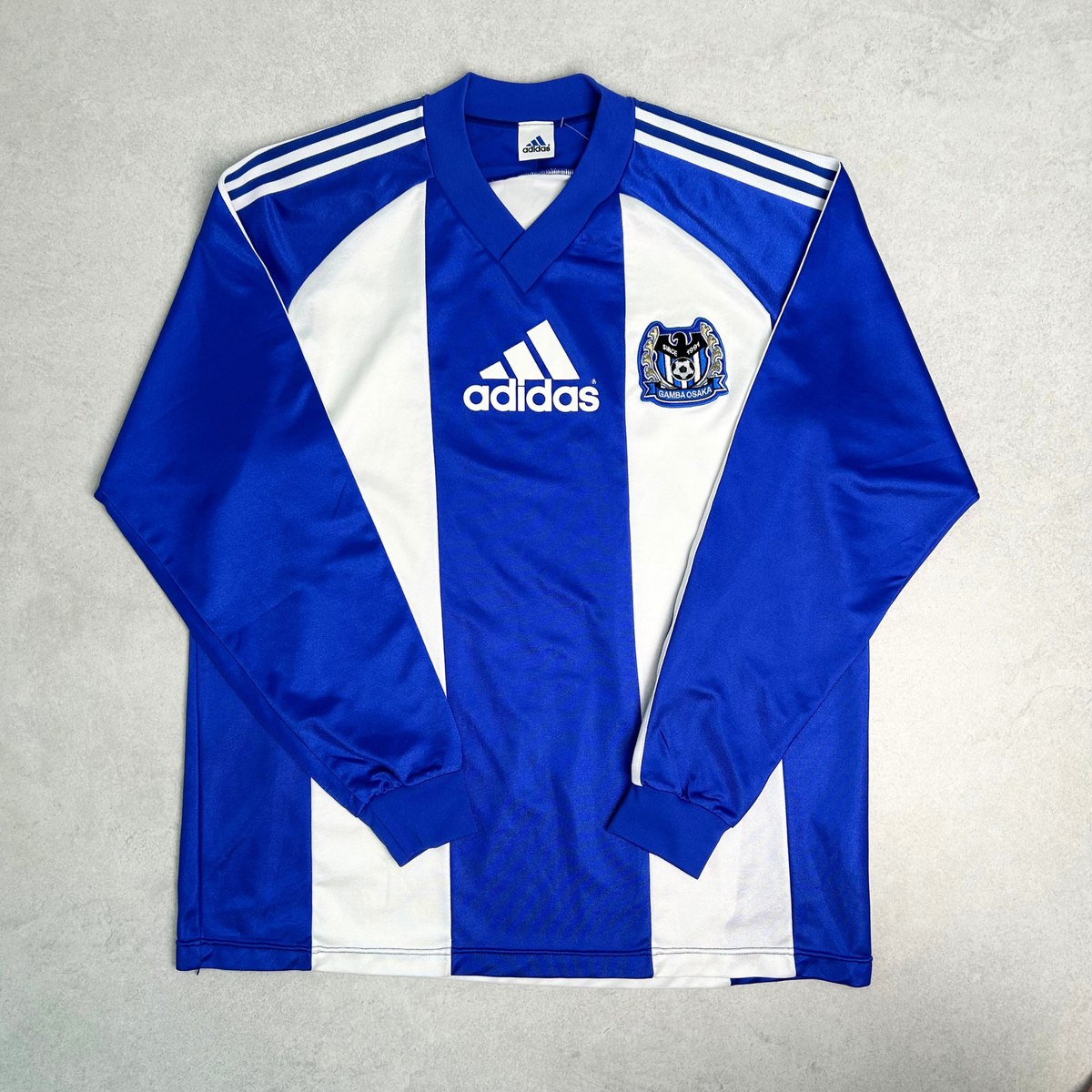 1997/98 Gamba Osaka Training Shirt Adidas Player Issue (XL)