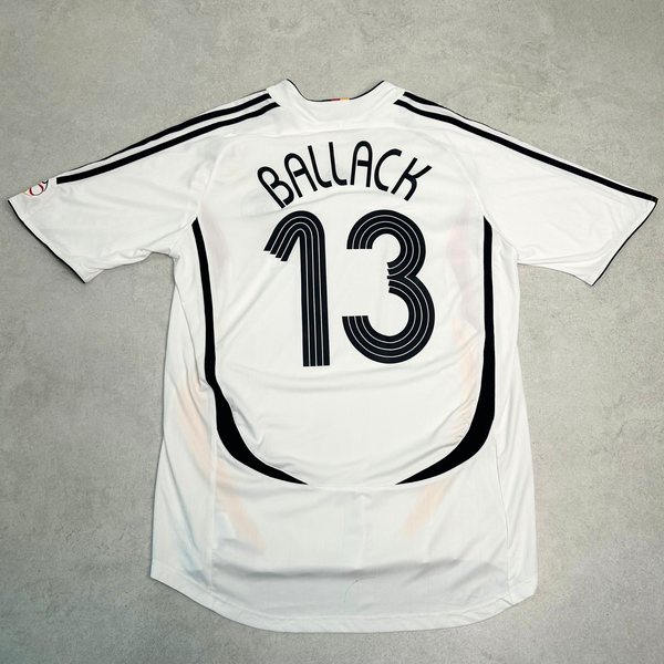 2006 Germany Home Shirt Adidas Ballack (L)