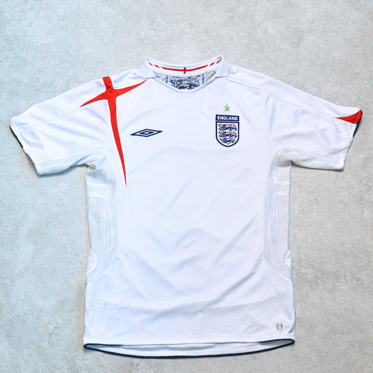 2006/07 England Home Shirt Umbro (M)