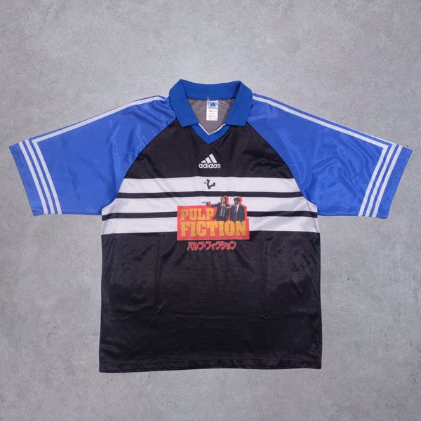 1990s VICE Footbal Store x Pulp Fiction Custom Football Shirt Adidas (L)