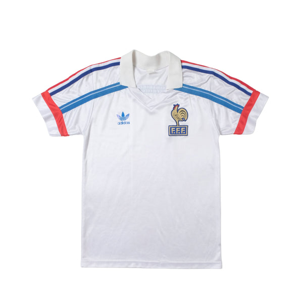 1986/89 France Away Shirt Adidas (XS)