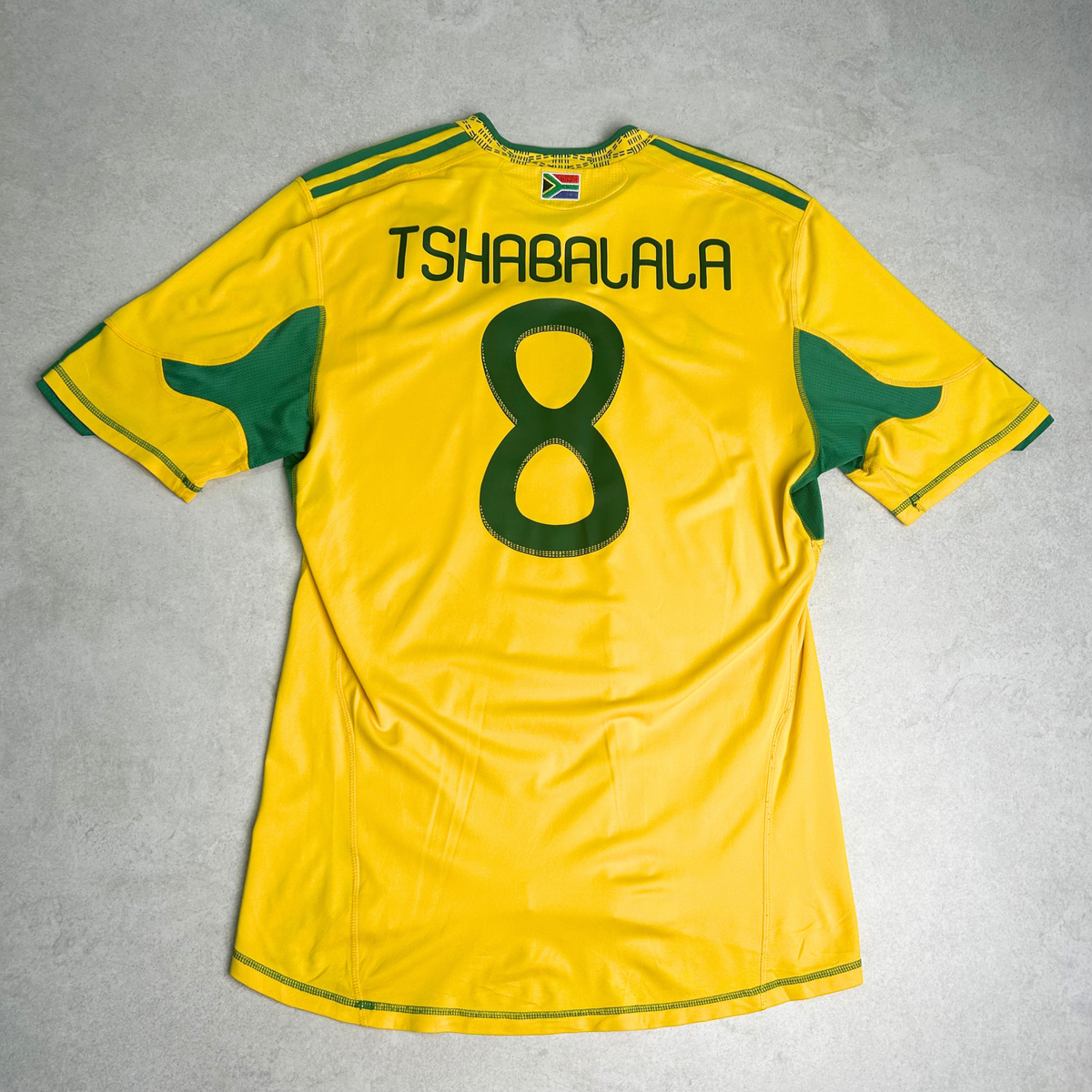 2009/11 South Africa Home Shirt Adidas Tshabalala (L/XL)