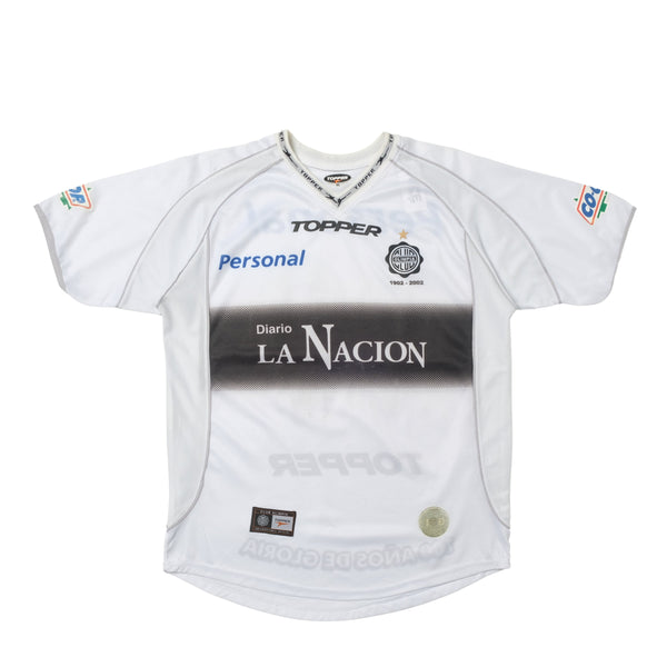 2002 Club Olimpia (Paraguay) Centenary Home Shirt Topper (M)