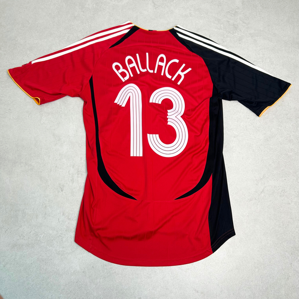 2006 Germany Away Shirt Adidas Ballack (L)