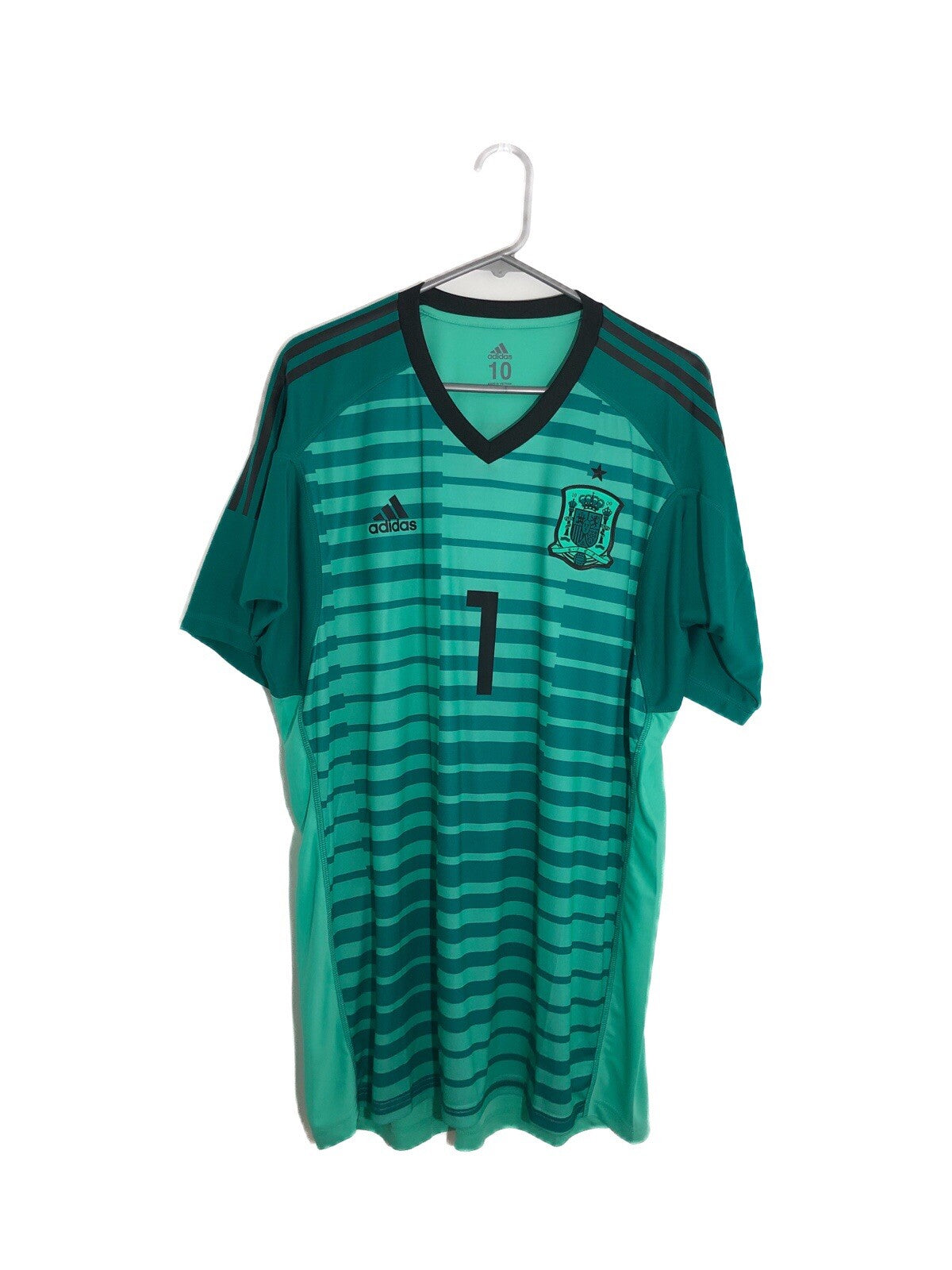Spain De Gea #1 2018 XL Authentic (10) Home GK Shirt BNWT BR2700