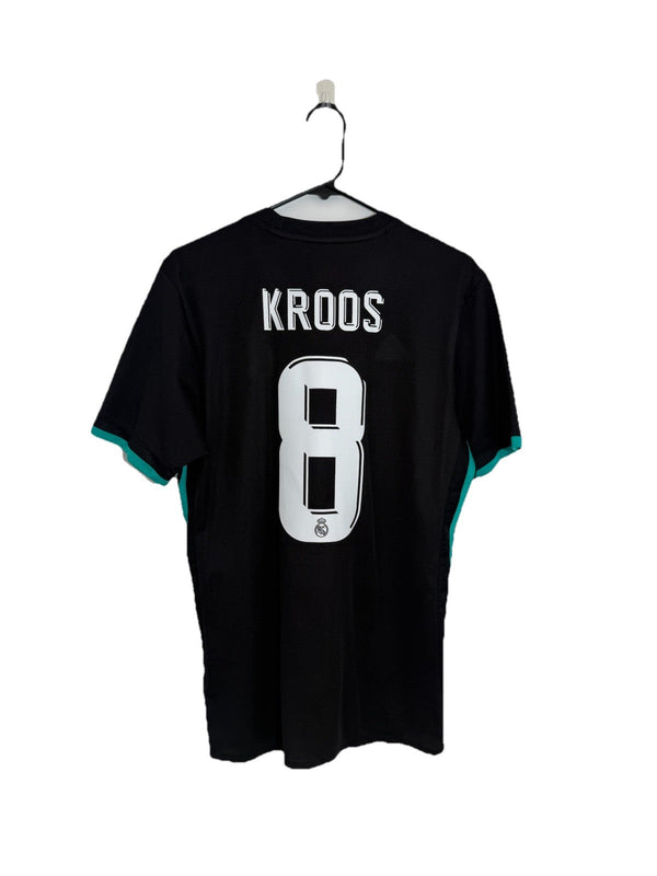 Real Madrid Kroos #8 2017/18 Medium Away Shirt Adidas Excellent Condition BR3543