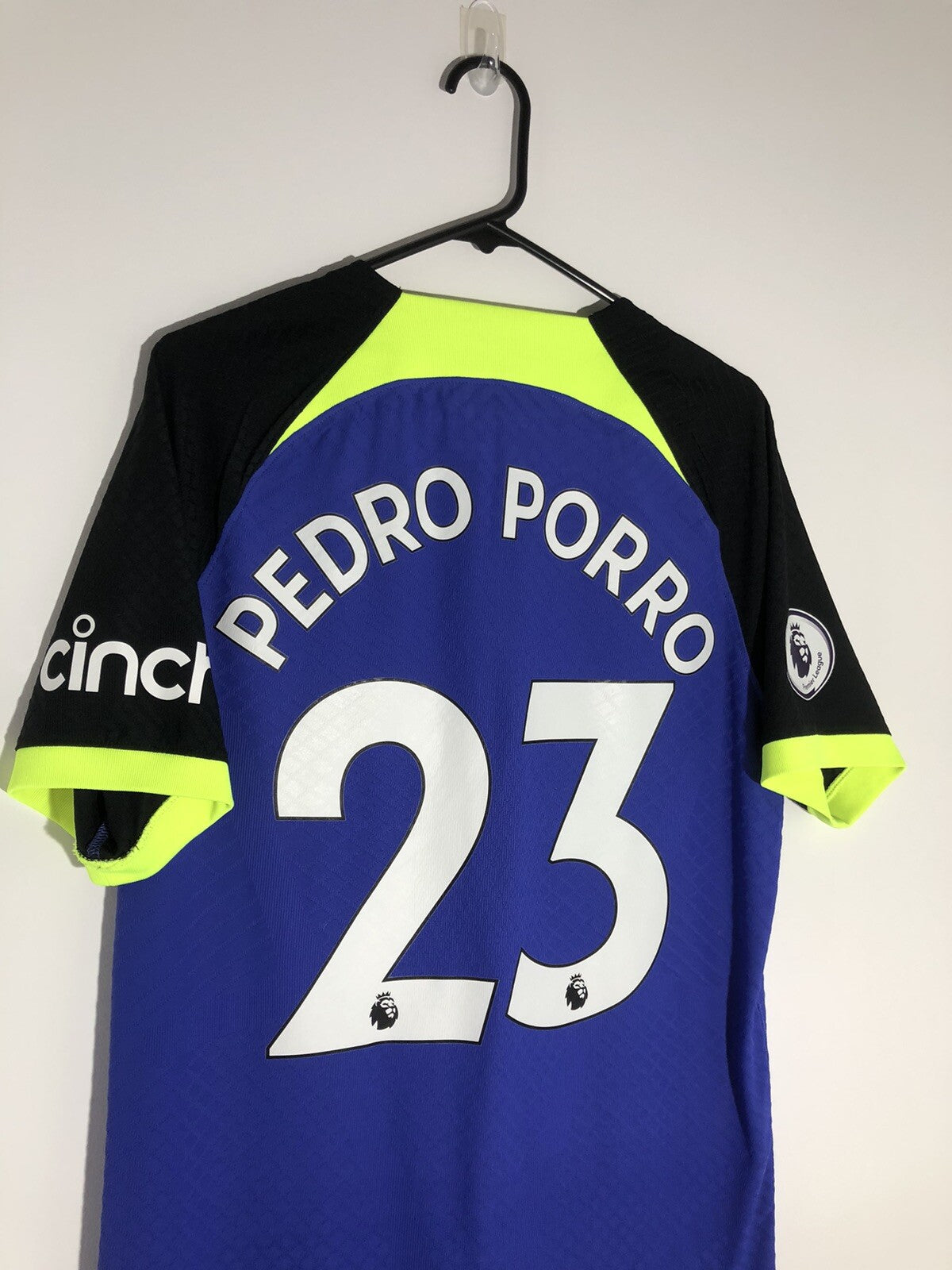Tottenham Pedro Porro #23 Vapor 2022/23 Medium Away Excellent Cond DJ7653-431