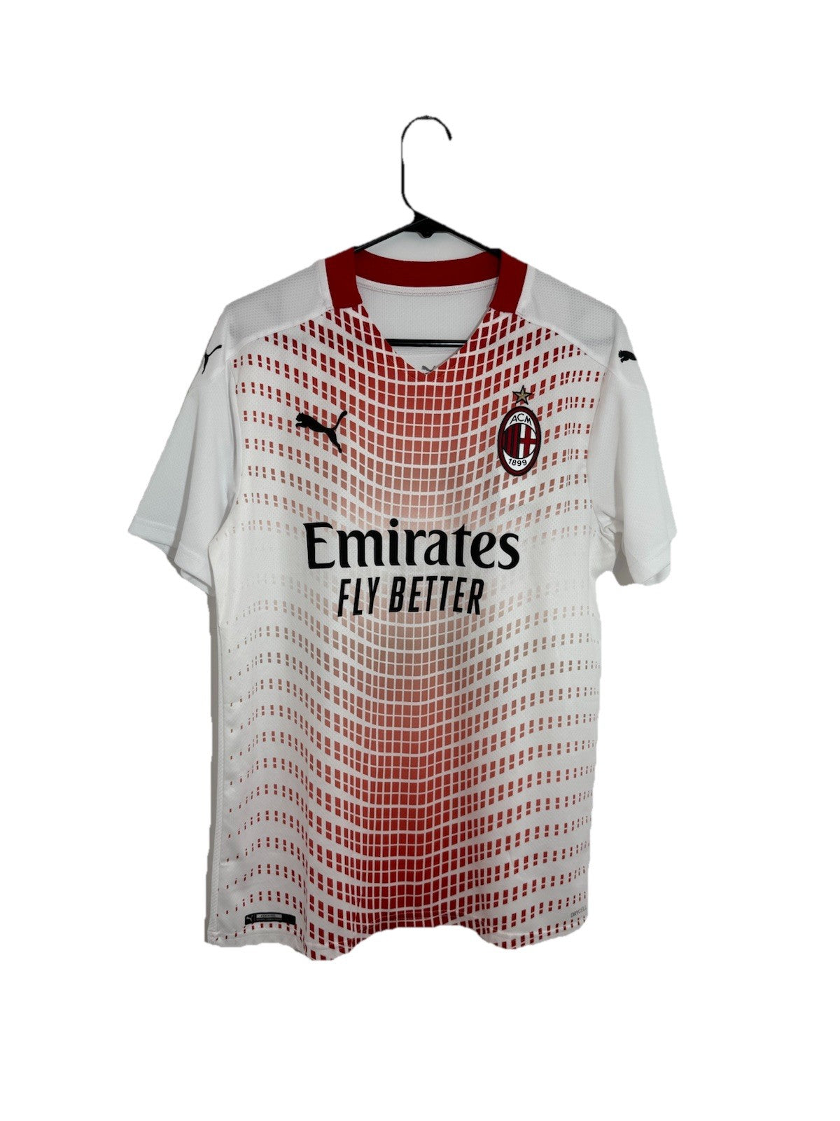 AC Milan Saelemaekers #56 2020/21 Medium Away Shirt Puma BNWT 757278-02