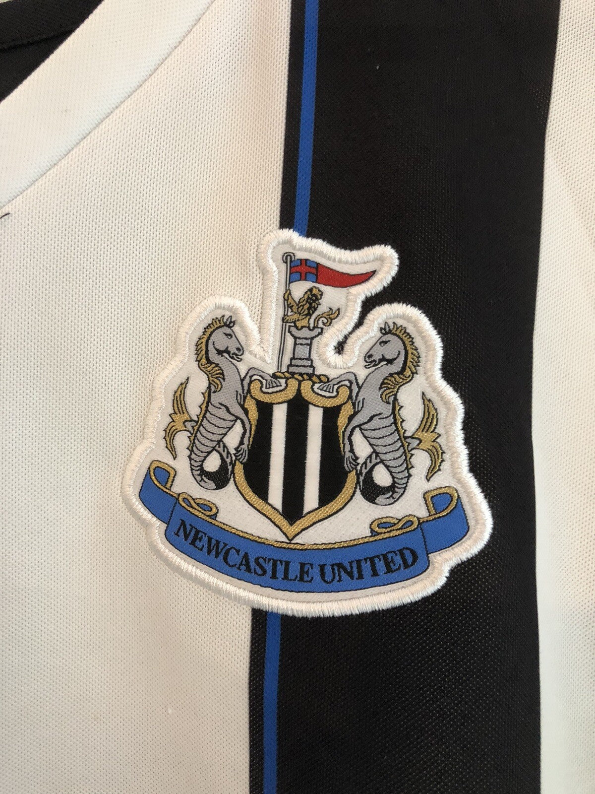 Newcastle United Cisse #9 2013/14 Medium Home Shirt Excellent Condition 743470