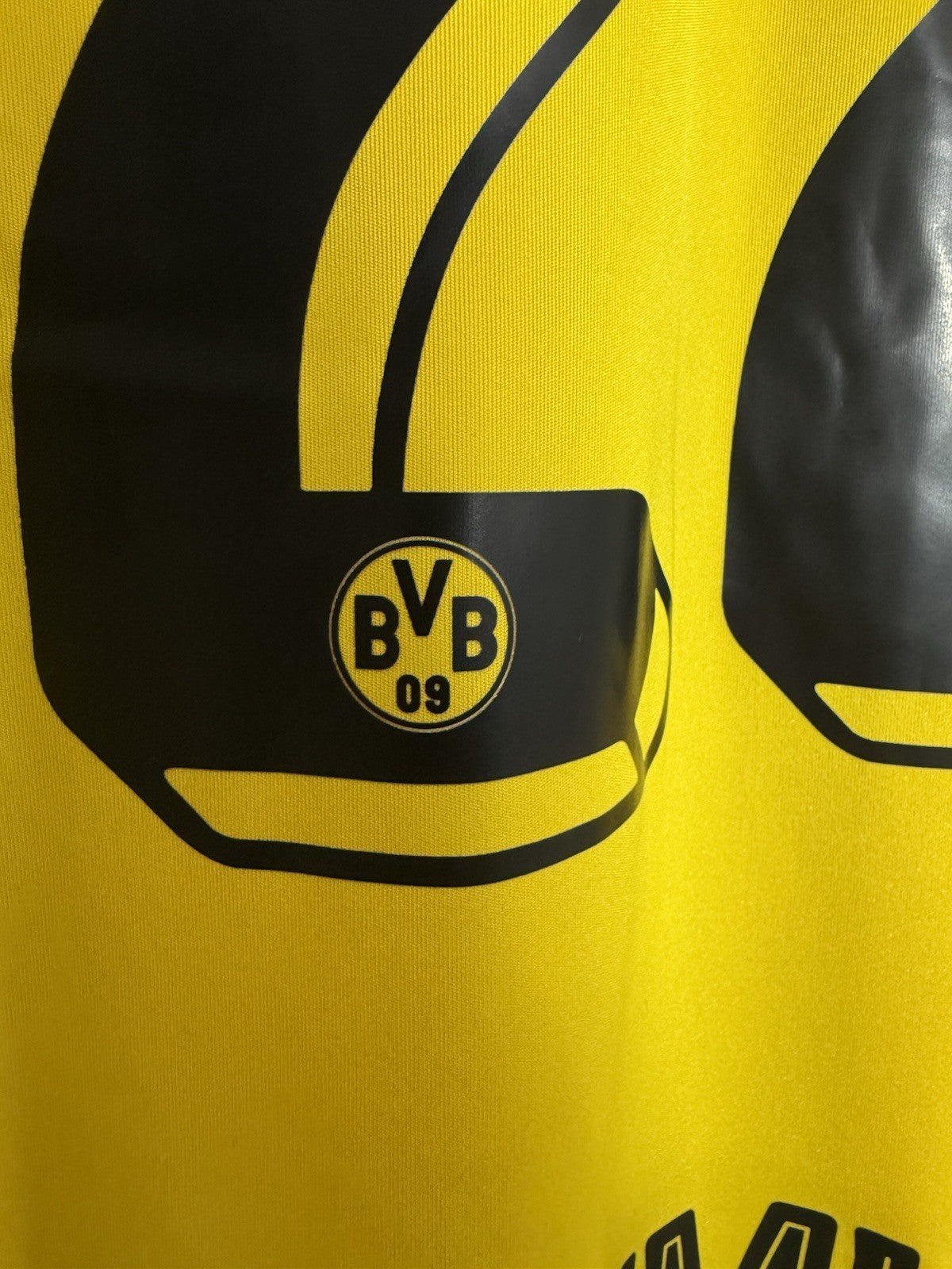 Borussia Dortmund Pulisic #22 2016/17 Medium Home Excellent Condition 749821