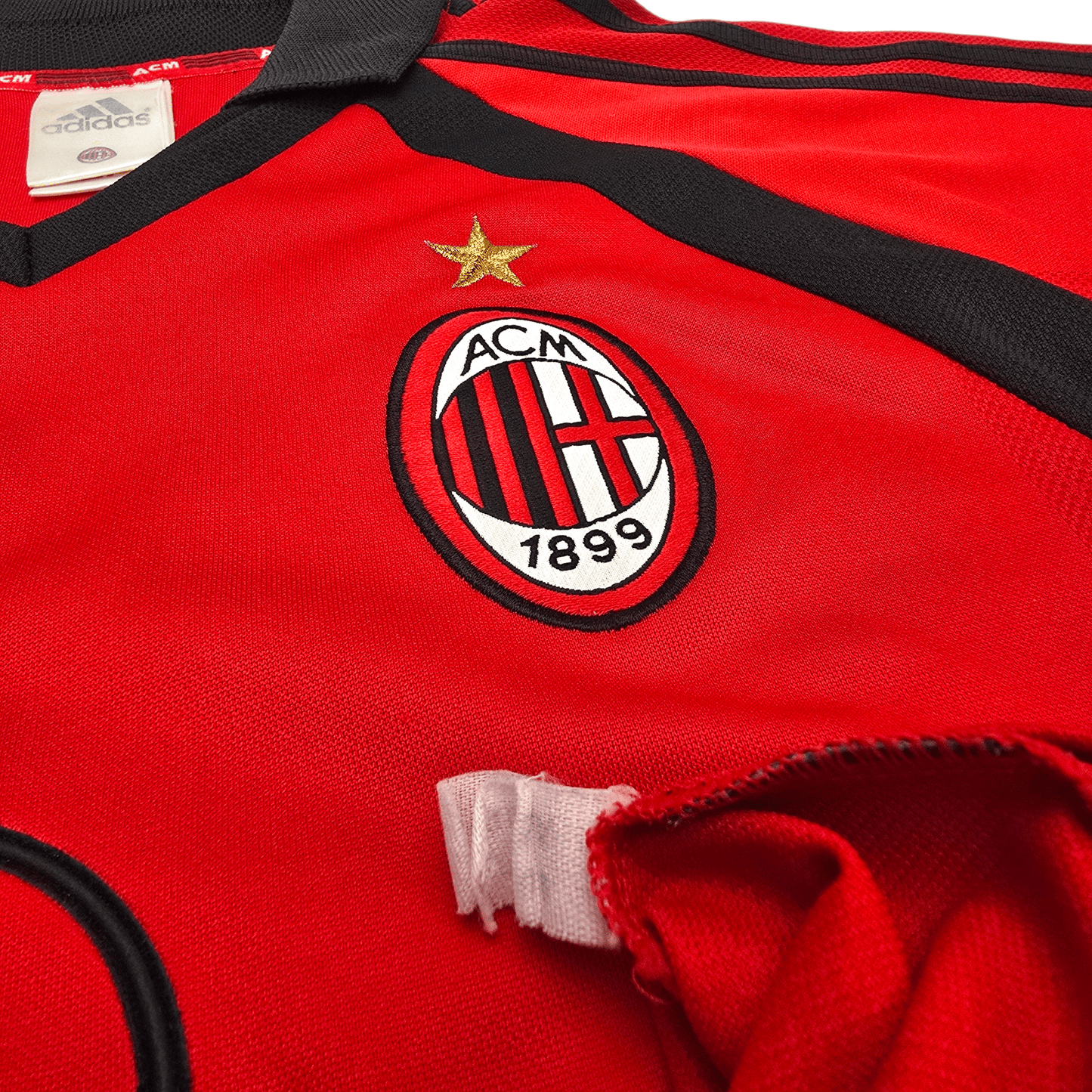 2000/01 AC Milan Third Football Shirt (M) Adidas #7 Shevchenko