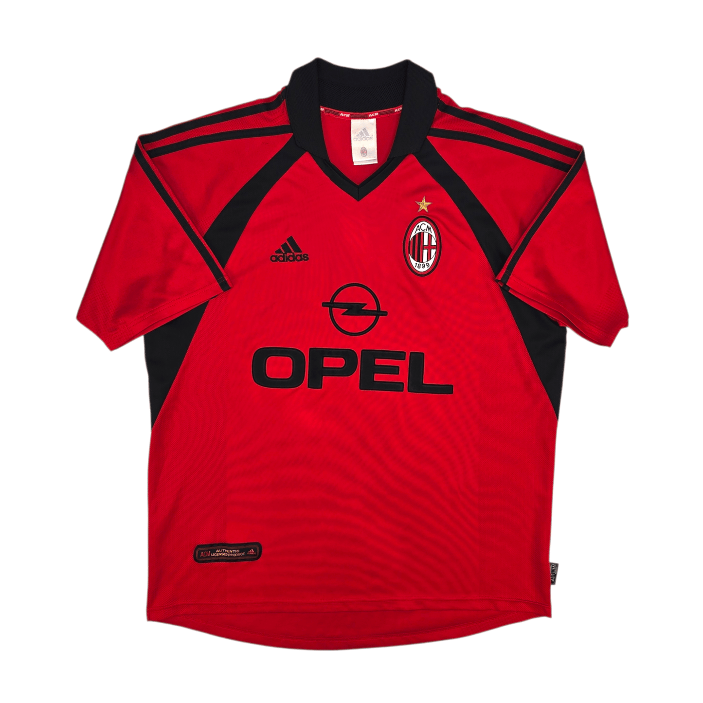 2000/01 AC Milan Third Football Shirt (M) Adidas #7 Shevchenko