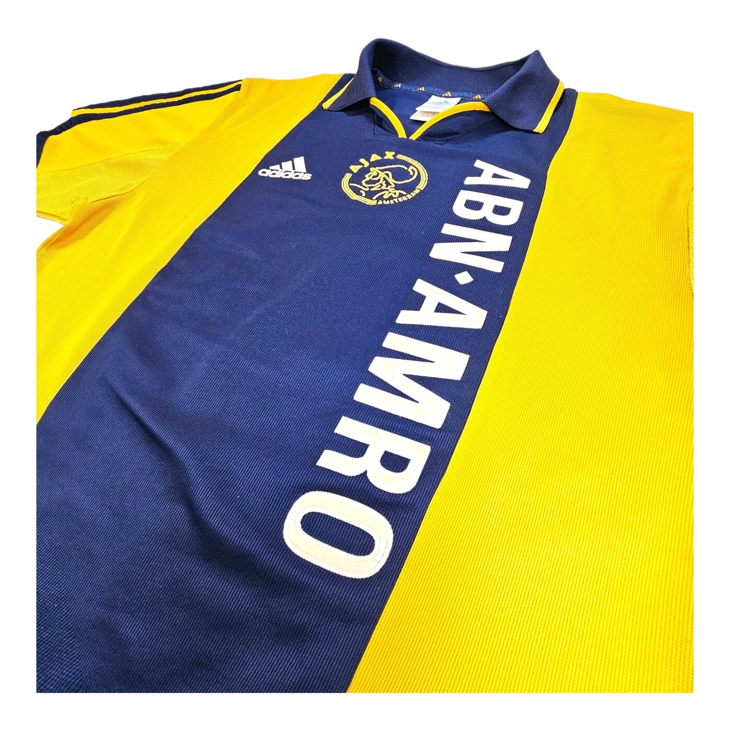2000/01 Ajax Away Football Shirt (L) Adidas #11 Grønkjær (Centenary)