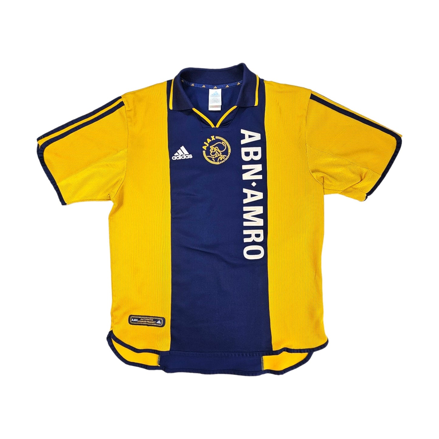 2000/01 Ajax Away Football Shirt (L) Adidas #11 Grønkjær (Centenary)