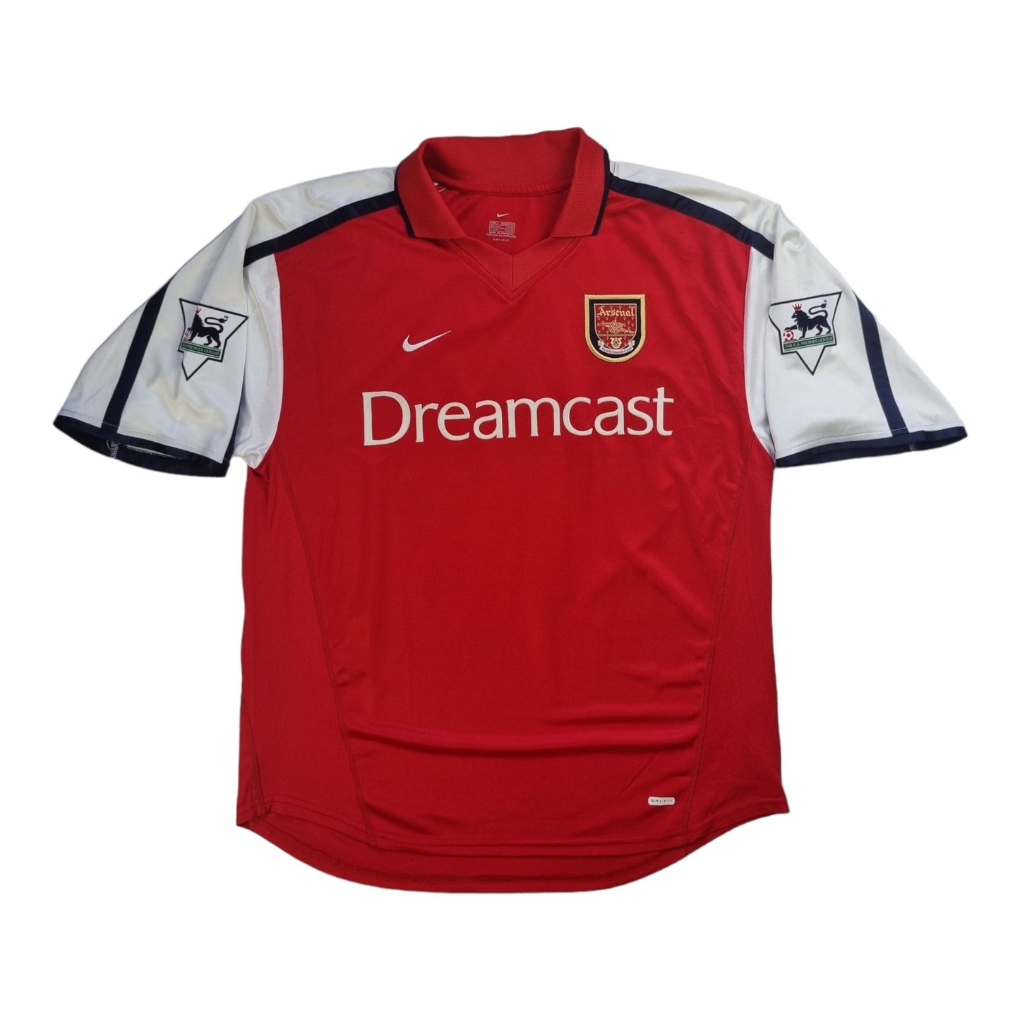 2000/01 Arsenal Home Football Shirt (L) Nike #14 Henry