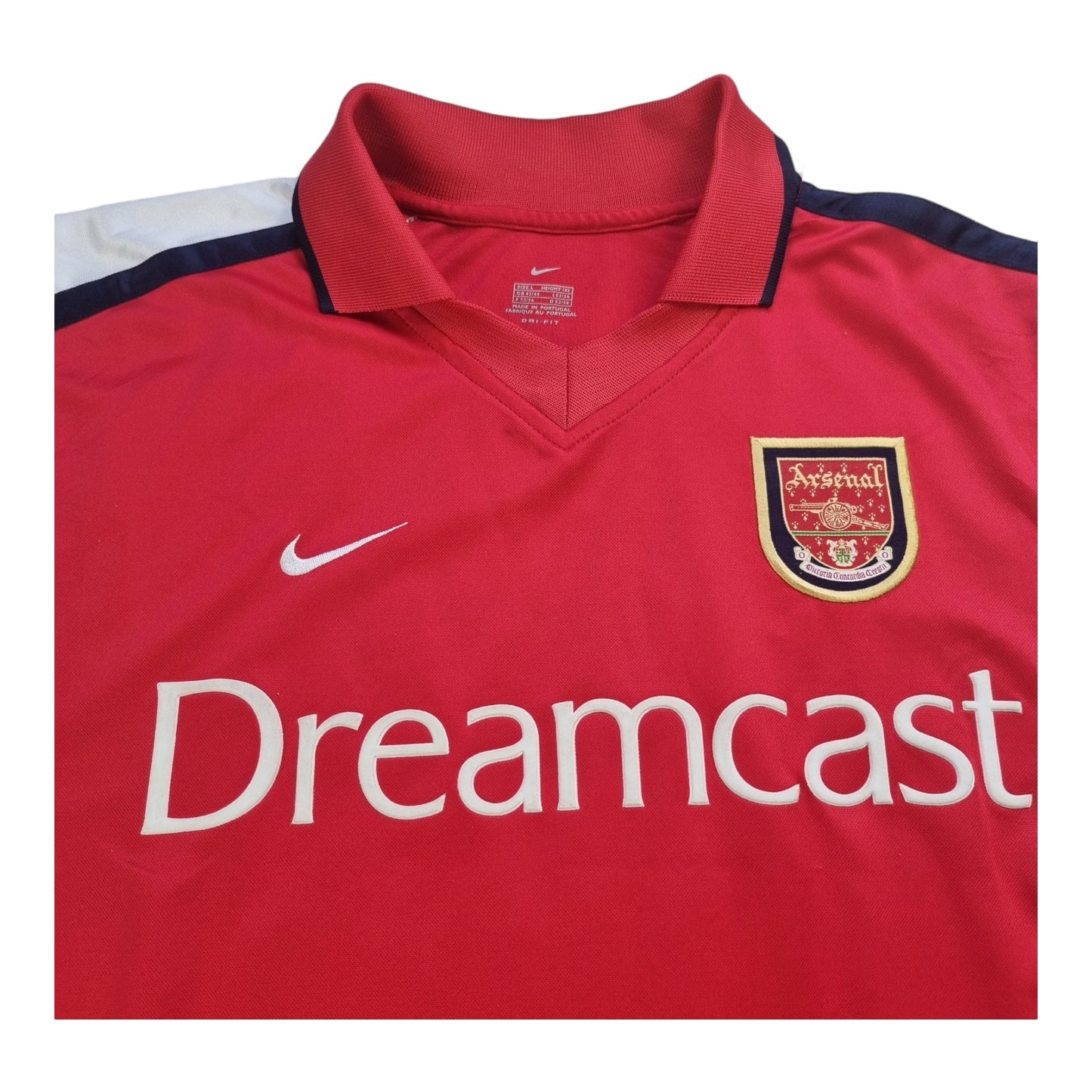 2000/01 Arsenal Home Football Shirt (L) Nike #14 Henry