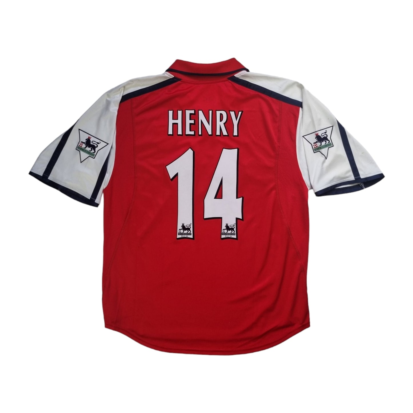 2000/01 Arsenal Home Football Shirt (L) Nike #14 Henry